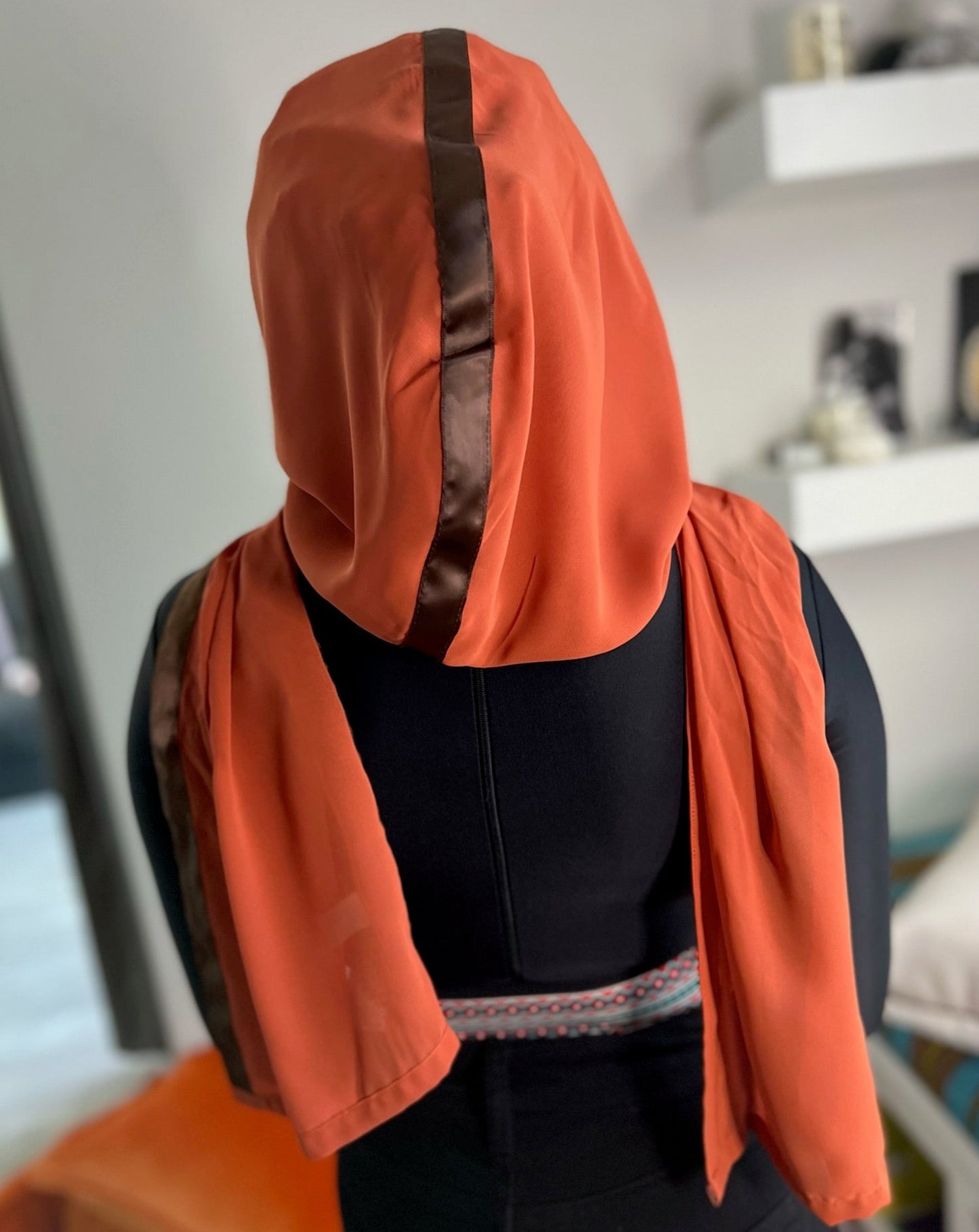 Back View of Wrap - very easy to wear