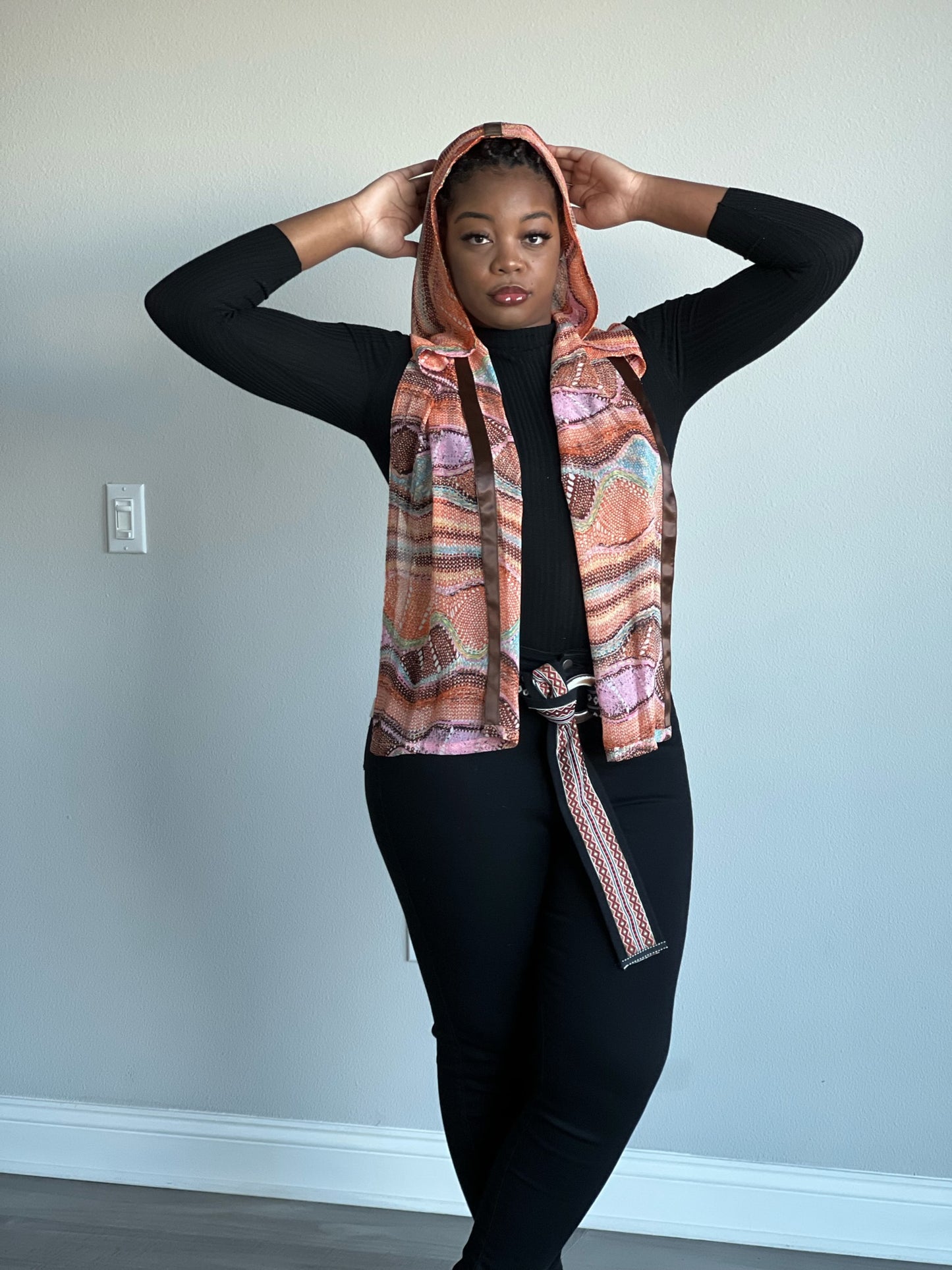 Snake Print Convertible Wrap