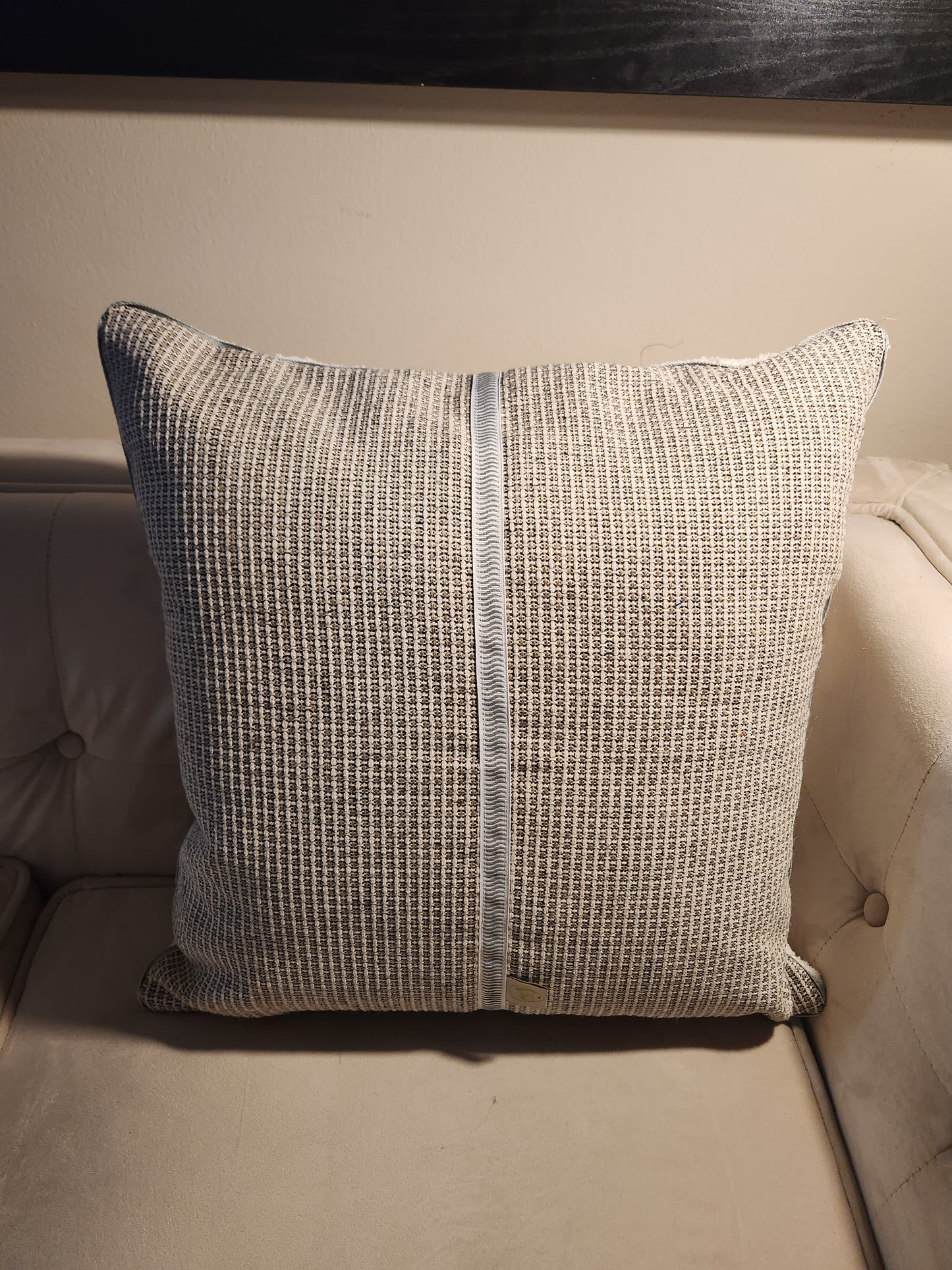 Classic White Bucle with Black Bow